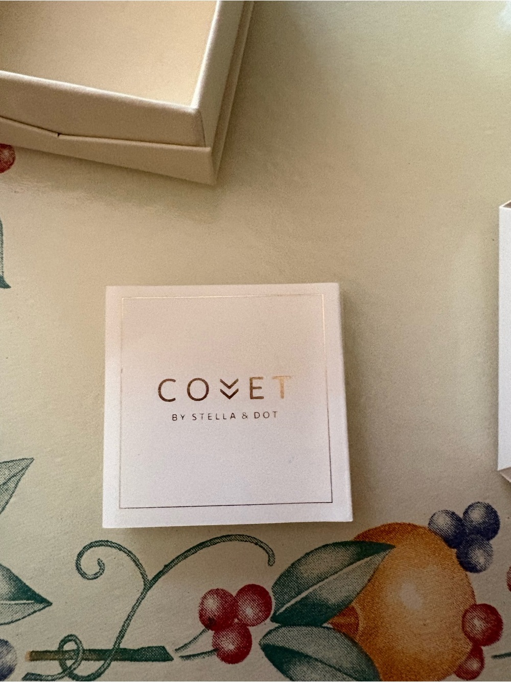 Covet by Stella and Dot Renegade Black Diamond Triangle Studs, NWT - Picture 4 of 8
